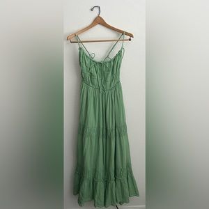 Free People midi dress🤍WITH TAGS (never worn)
